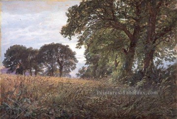 Tennysons Farm Farmington Île de Wight SMG William Trost Richards paysage Peinture à l'huile